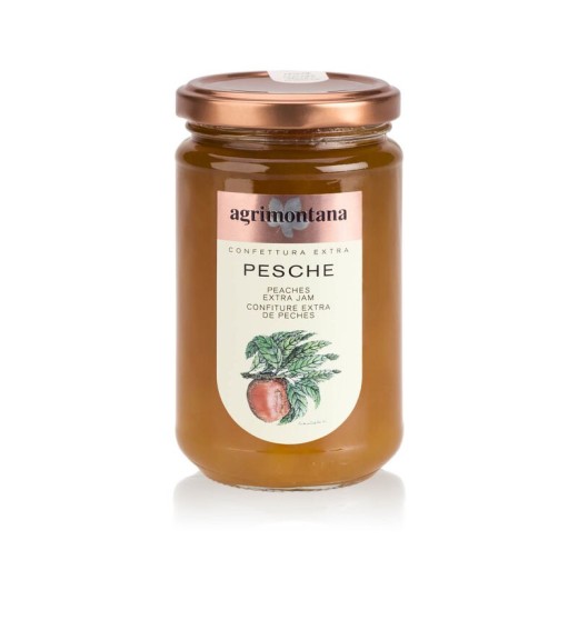 Confettura Extra di Pesche - Linea Agrimontana