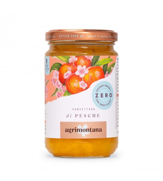 Confettura di Pesche "Zero" - Linea Agrimontana