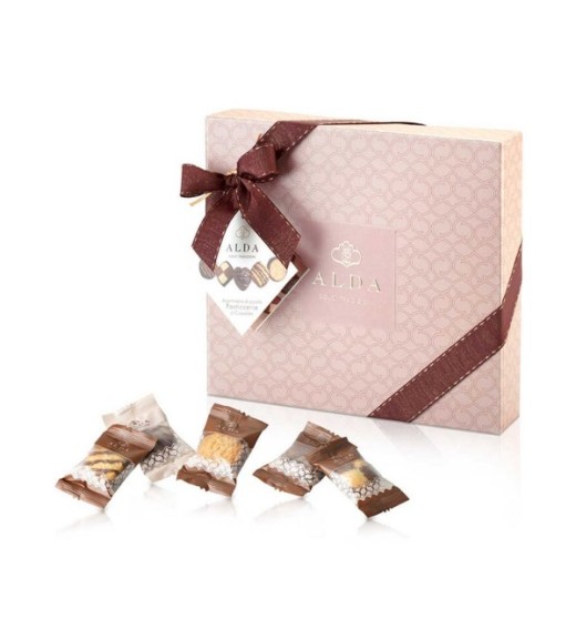 Scatola Pasticceria Assortita al Cioccolato - Cofanetto gr320 - Linea Alda Dolci Tradizioni