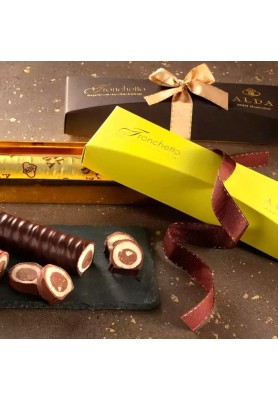 Tronchetto Gianduja Fondente 250gr - Alda Dolci Tradizioni