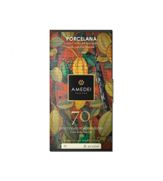 Tavoletta Cioccolato Fondente Extra Cacao Porcelana 70% Limited - Amedei