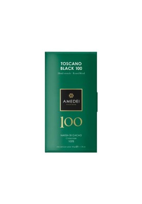 Tavoletta Toscano Black Massa di Cacao 100% - Amedei