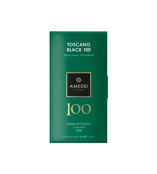 Tavoletta Toscano Black Massa di Cacao 100% - Amedei