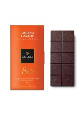 Tavoletta Toscano Black Fondente 80% - Amedei