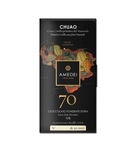 Tavoletta Cioccolato Fondente Extra Cacao Chuao 70% Limited - Amedei
