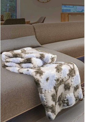 Plaid in Lana Cotta - Linea Fiordaliso - Appodia Lana Italiana