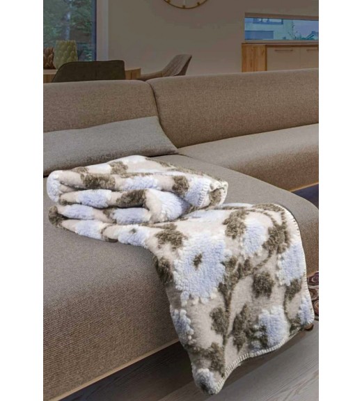 Plaid in Lana Cotta - Linea Fiordaliso - Appodia Lana Italiana