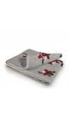 Plaid in Lana Cotta - Linea Rosa delle Alpi - Appodia Lana Italiana