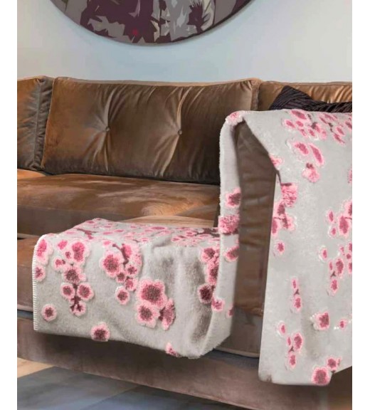 Plaid in Lana Cotta - Linea Ciliegio - Appodia Lana Italiana