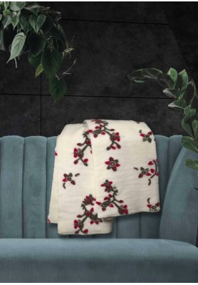 Plaid in Lana Cotta - Linea Rosa delle Alpi - Appodia Lana Italiana