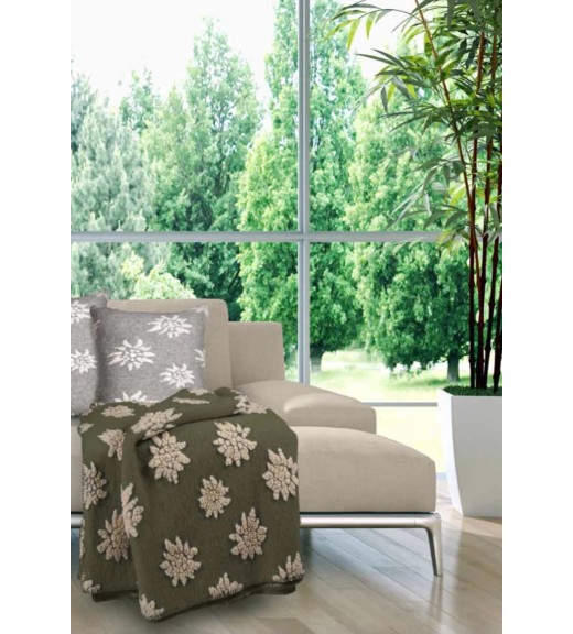 Plaid in Lana Cotta - Linea Stella Alpina - Appodia Lana Italiana