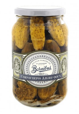 Cetrioli agrodolci 900g - Bornibus