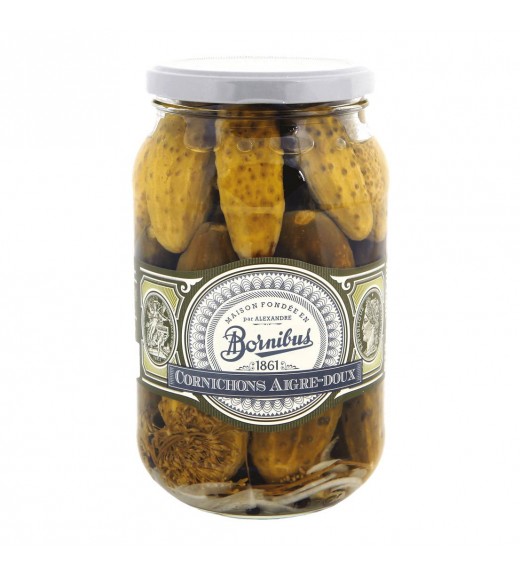 Cetrioli agrodolci 900g - Bornibus Cetrioli agrodolci 900g - Bornibus