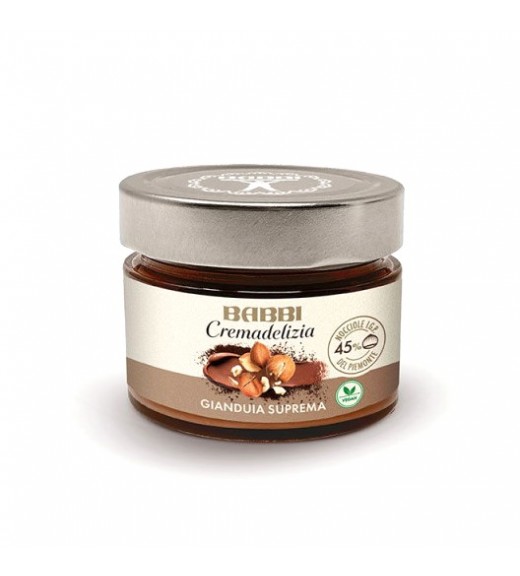 Cremadelizia Gianduia Suprema 170g  - Linea Babbi 1952