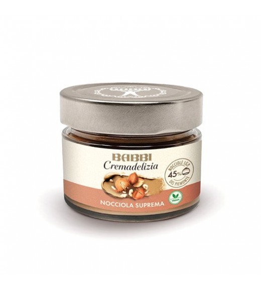 Cremadelizia Nocciola Suprema 170g  - Linea Babbi 1952