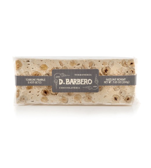 Torrone Friabile con Nocciole Piemonte - Linea Barbero