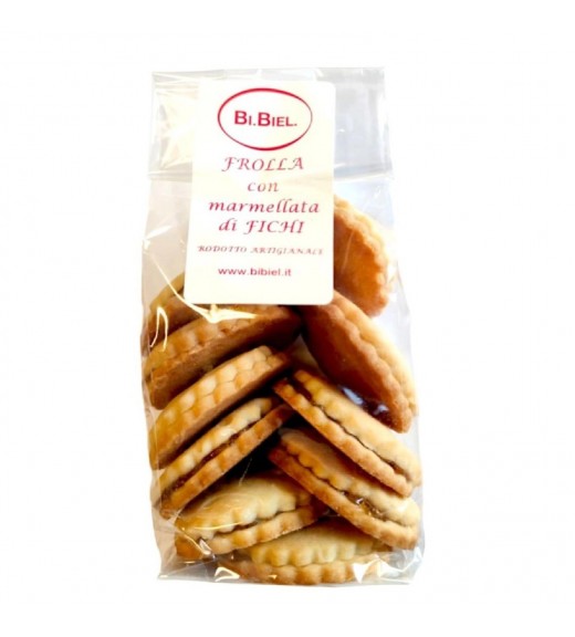Biscotti di Frolla con confettura di Fichi Artigianali - Bi.Biel