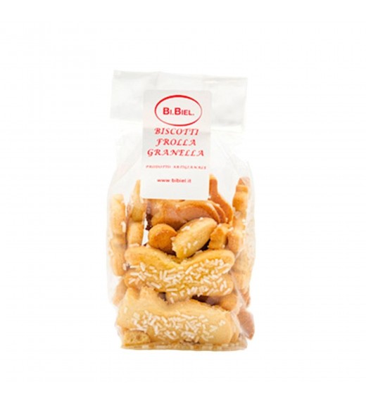 Biscotti di Pasta Frolla con granella di zucchero 250g - Bi.Biel