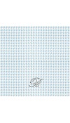 Lenzuola culla Baby Coccole Azzurro - Blumarine Baby