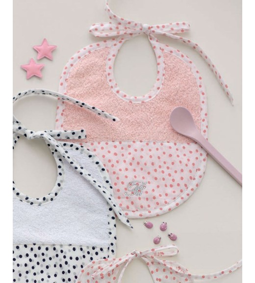 Bavaglino Malù Rosa Corallo - Blumarine Baby