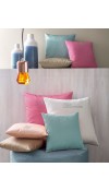 Cuscino Note Blu 42x42 Bianco - Blumarine Home