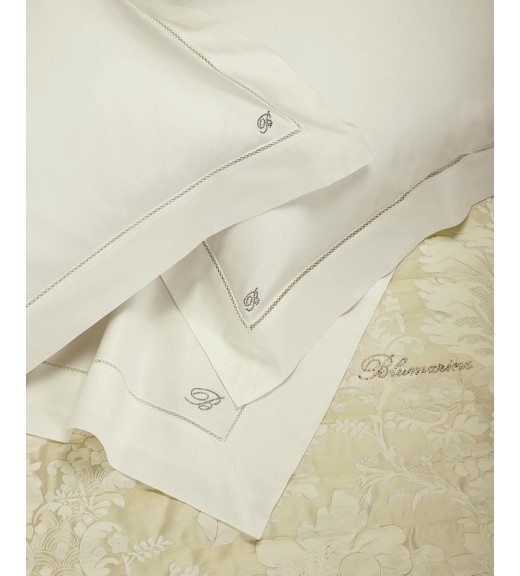 Lenzuola Matrimoniale Blu Notte Burro - Blumarine Home
