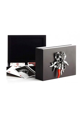 Scatola carte da gioco Corni - Bronzobianco - Giovanni Raspini