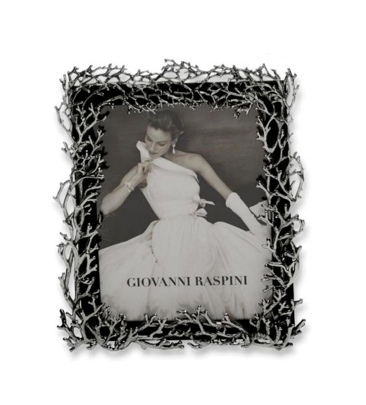 Cornice in BronzoBianco Coral Grande - Giovanni Raspini