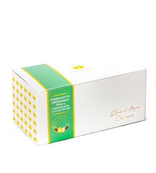 Panbauletto Artigianale Pera e Cioccolato 450g - Pasticceria Calciano
