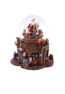 Carillon Fabbrica di Babbo Natale - Collezione Santa's Workshop - Unica Noel
