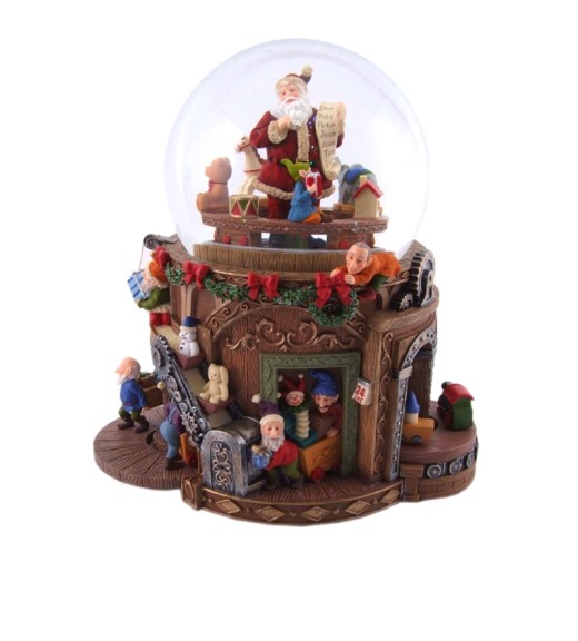 Carillon Fabbrica di Babbo Natale - Collezione Santa's Workshop - Unica Noel