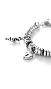 Charm Lucchetto Cuore - Collezione Cuori e Angeli - Giovanni Raspini