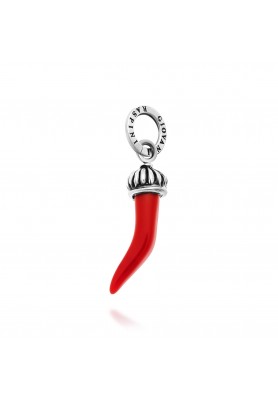 Charm Corno Rosso Cupola - Collezione Amuleti - Giovanni Raspini