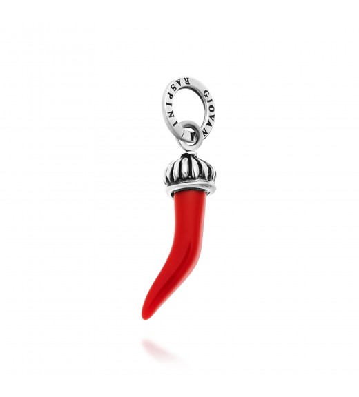 Charm Corno Rosso Cupola - Collezione Amuleti - Giovanni Raspini