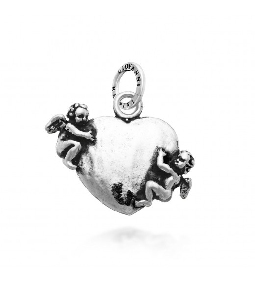 Charm Cuore con Angeli - Collezione Cuori e Angeli - Giovanni Raspini