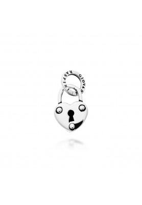 Charm Lucchetto Cuore - Collezione Cuori e Angeli - Giovanni Raspini