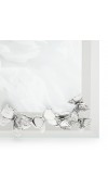 Cornice in Argento Luce Farfalle Media Orizzontale - Giovanni Raspini