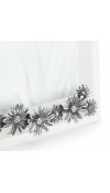 Cornice in Argento Luce Margherite Piccola Orizzontale - Giovanni Raspini