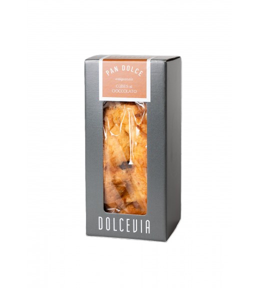 Pan Dolce Cubes al Cioccolato 350 g - Dolcevia Pan Dolce Cubes al Cioccolato 350 g - Dolcevia