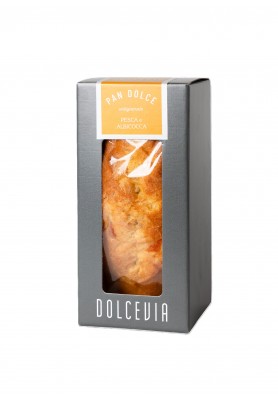 Pan Dolce Pesca e Albicocca 350 g - Dolcevia Pan Dolce Pesca e Albicocca 350 g - Dolcevia