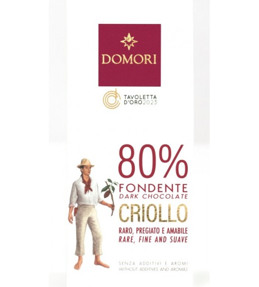 Tavoletta Blend Criollo 80% - Domori