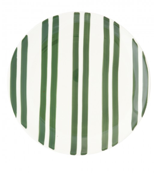 Piatto Piano in Ceramica Diametro 27cm S/6 - Color mix green - Easy Life
