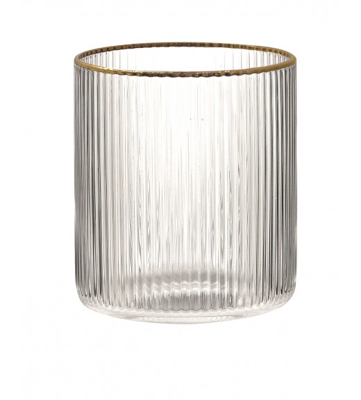 Bicchiere Gold Tumbler Acqua S/2 - Easy Life