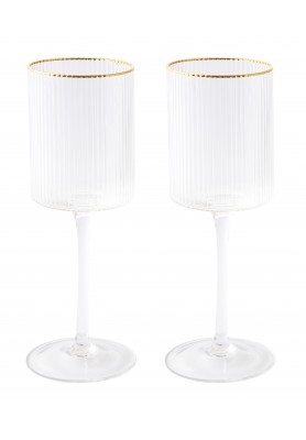 Bicchiere Gold Calice S/2 - Easy Life