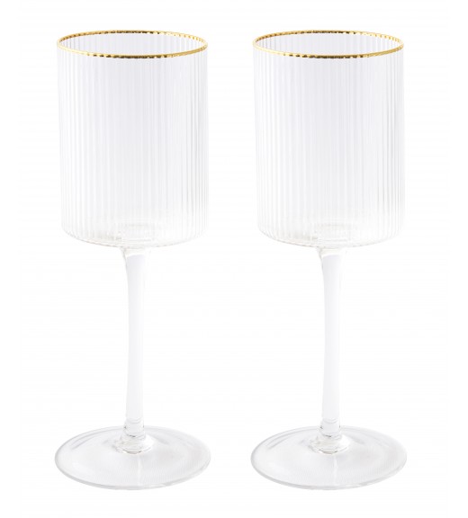 Bicchiere Gold Calice S/2 - Easy Life