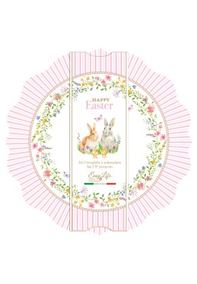 Set 2 Tovagliette tonde - Collezione Happy Easter - Easy Life