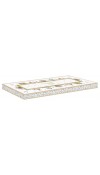 Vassoio in porcellana 35x15 - Collezione Spring Bloom - Easy Life