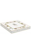 Piatto Torta in porcellana diametro 32 con paletta - Collezione Spring Bloom - Easy Life