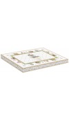 Piatto Aperitivo in porcellana Diametro 25 - Collezione Spring Bloom - Easy Life
