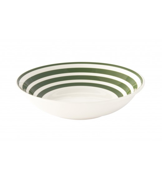 Piatto Fondo in Ceramica Diametro 22 cm S/6 - Color mix green - Easy Life